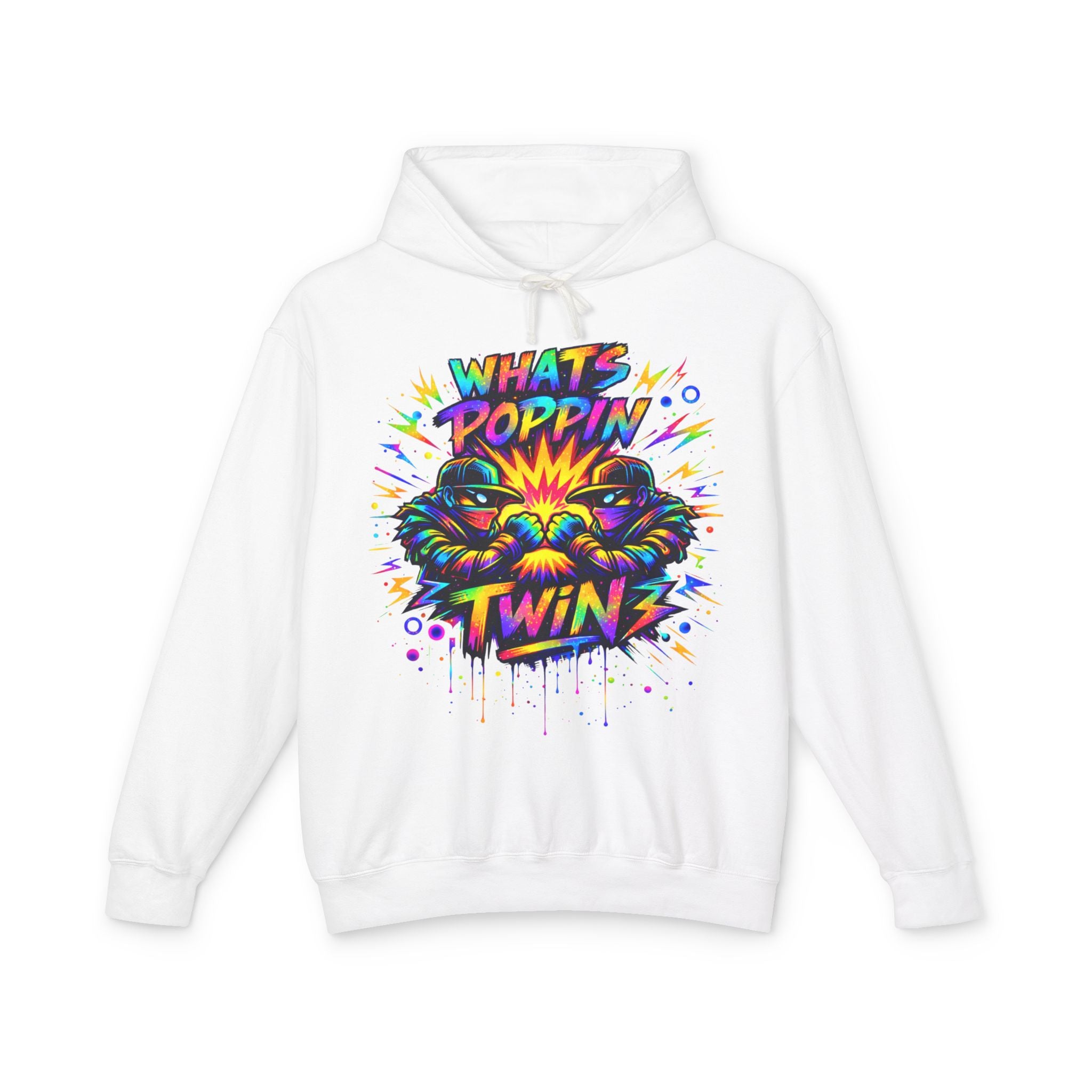 'Twin' Color Splash Hoodie