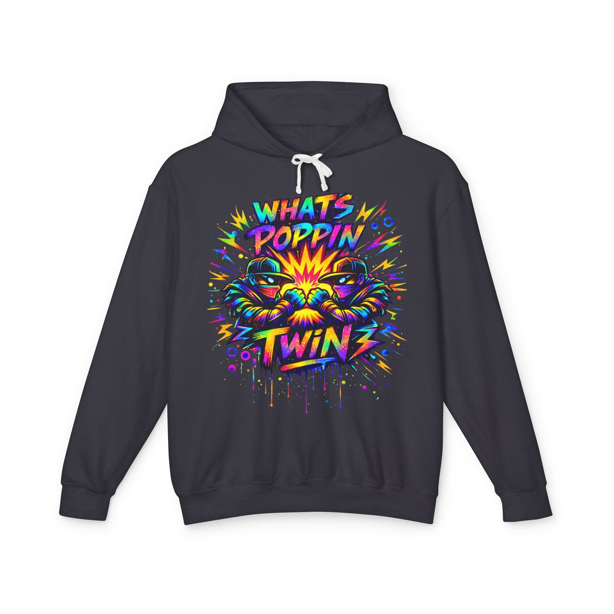 'Twin' Color Splash Hoodie