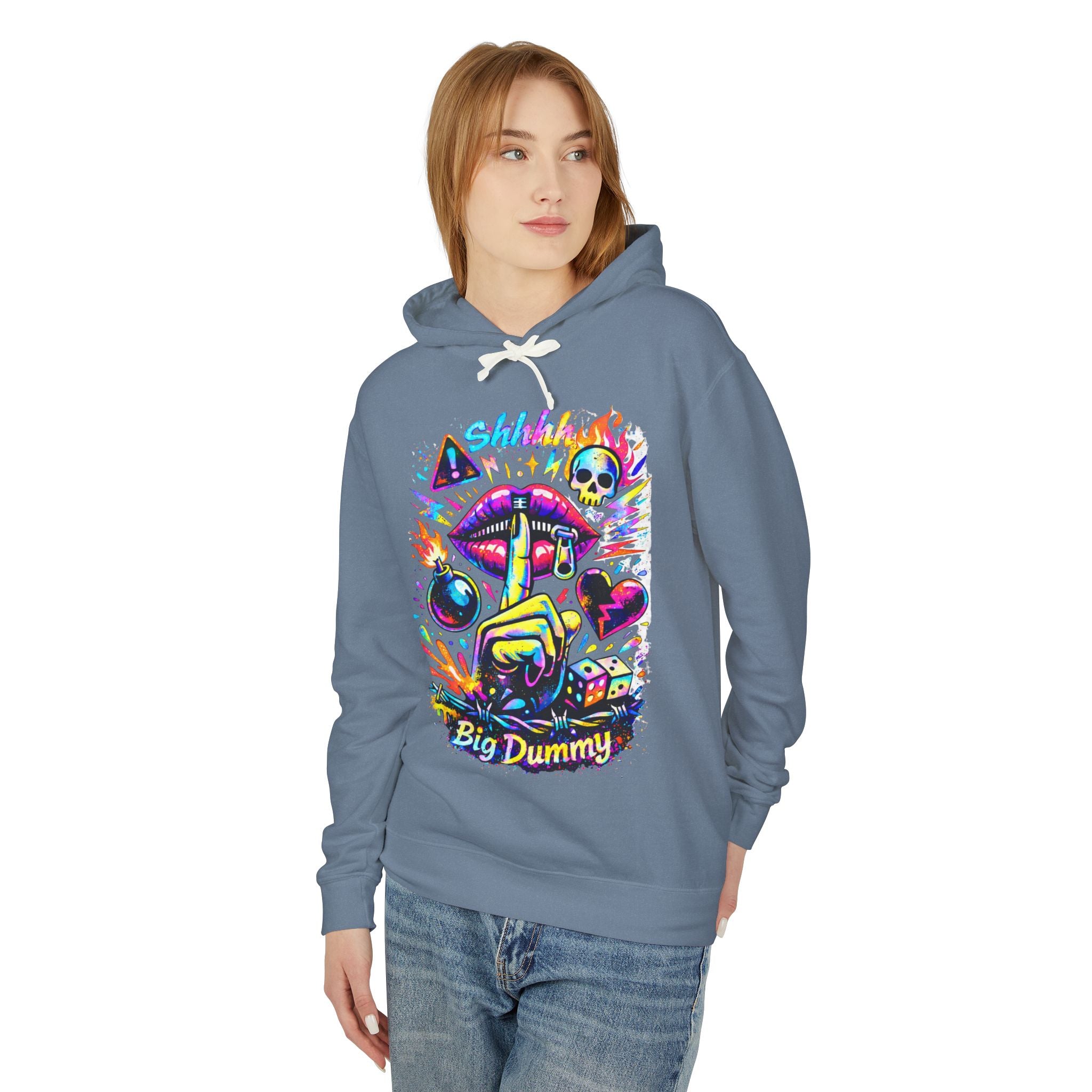 'Dummy' Color Splash Hoodie