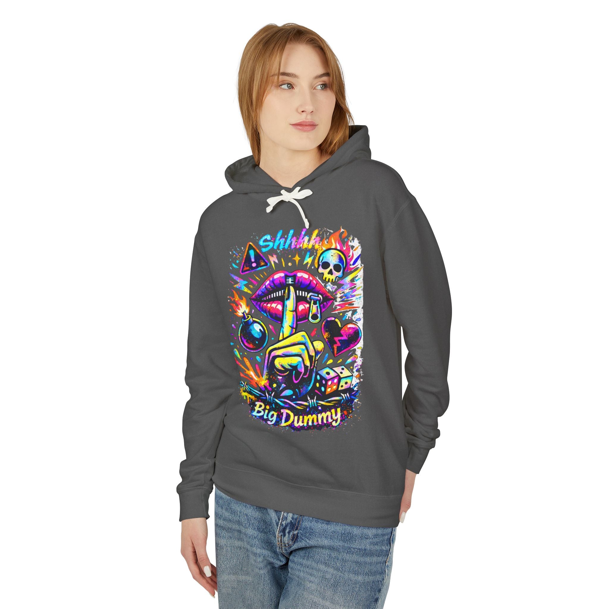 'Dummy' Color Splash Hoodie