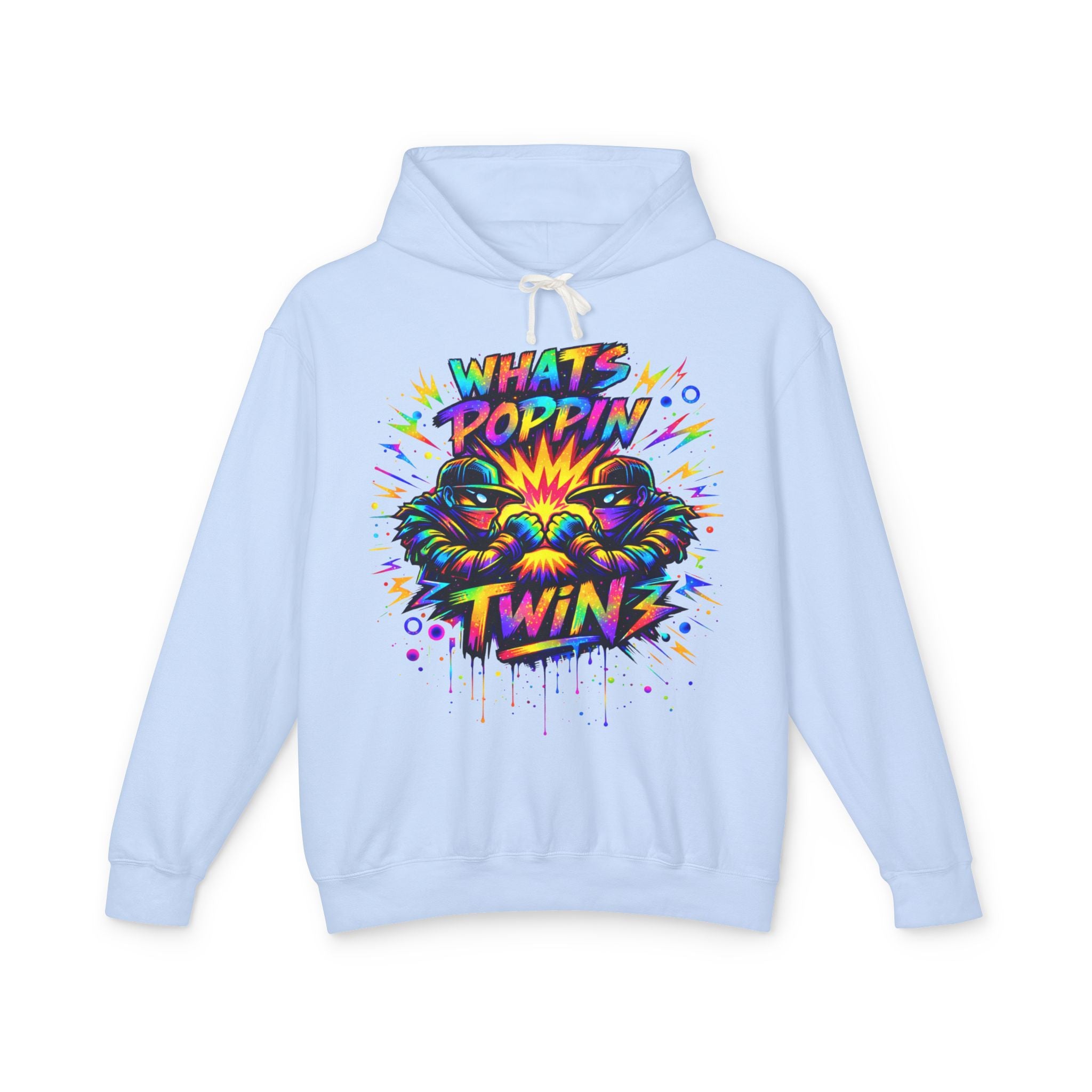 'Twin' Color Splash Hoodie