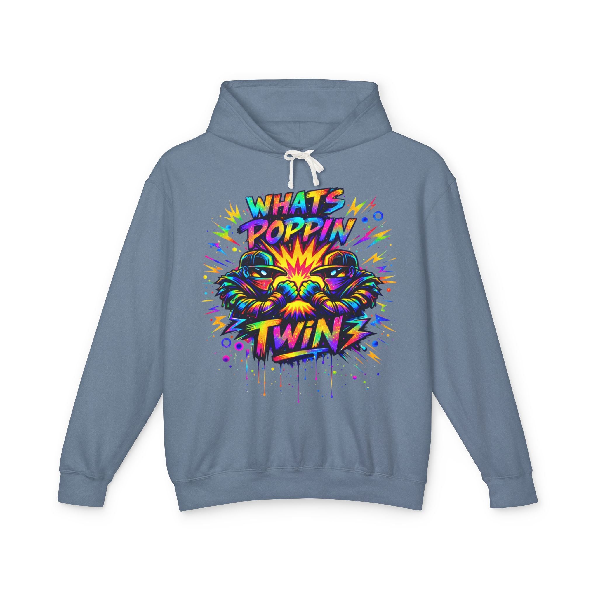 'Twin' Color Splash Hoodie