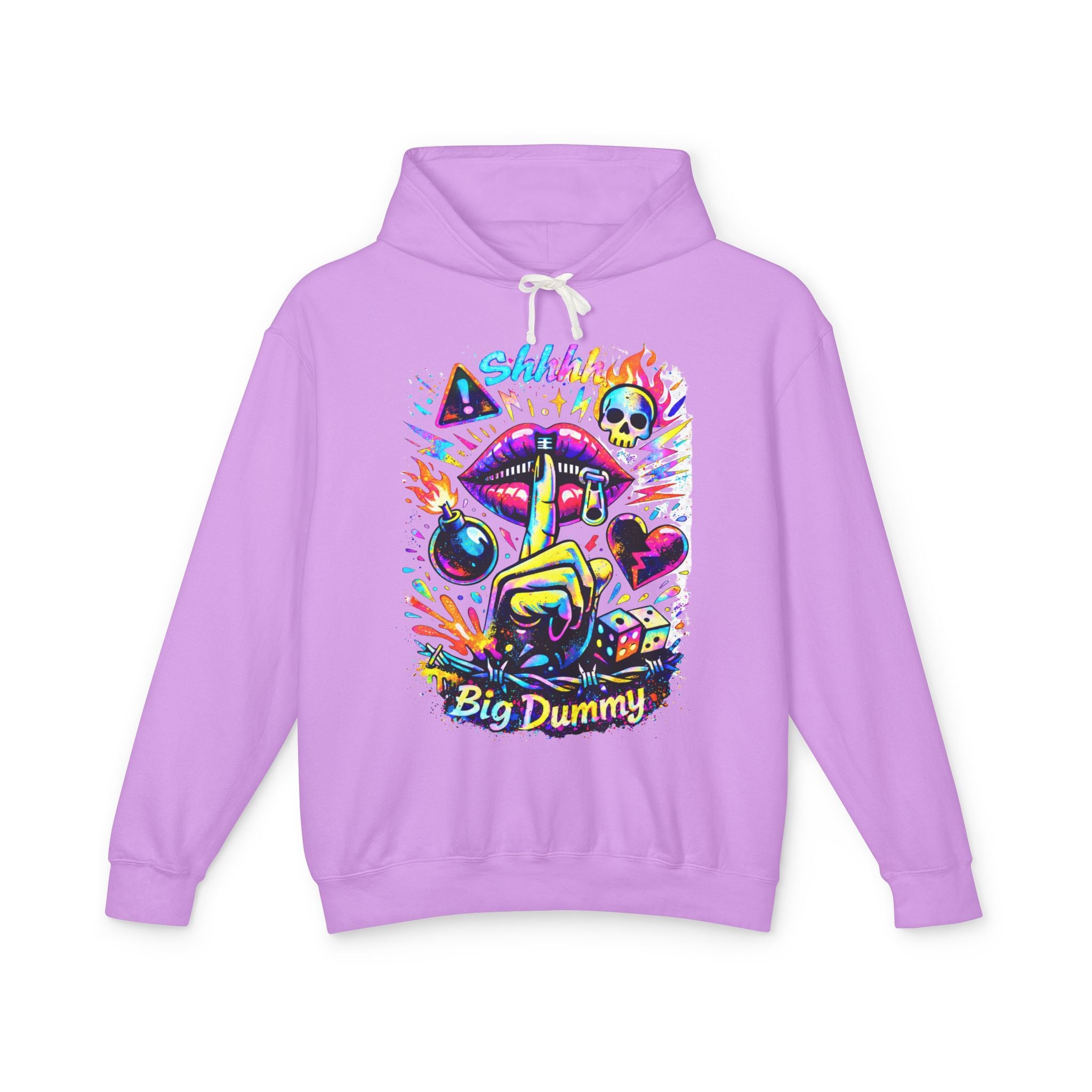 'Dummy' Color Splash Hoodie