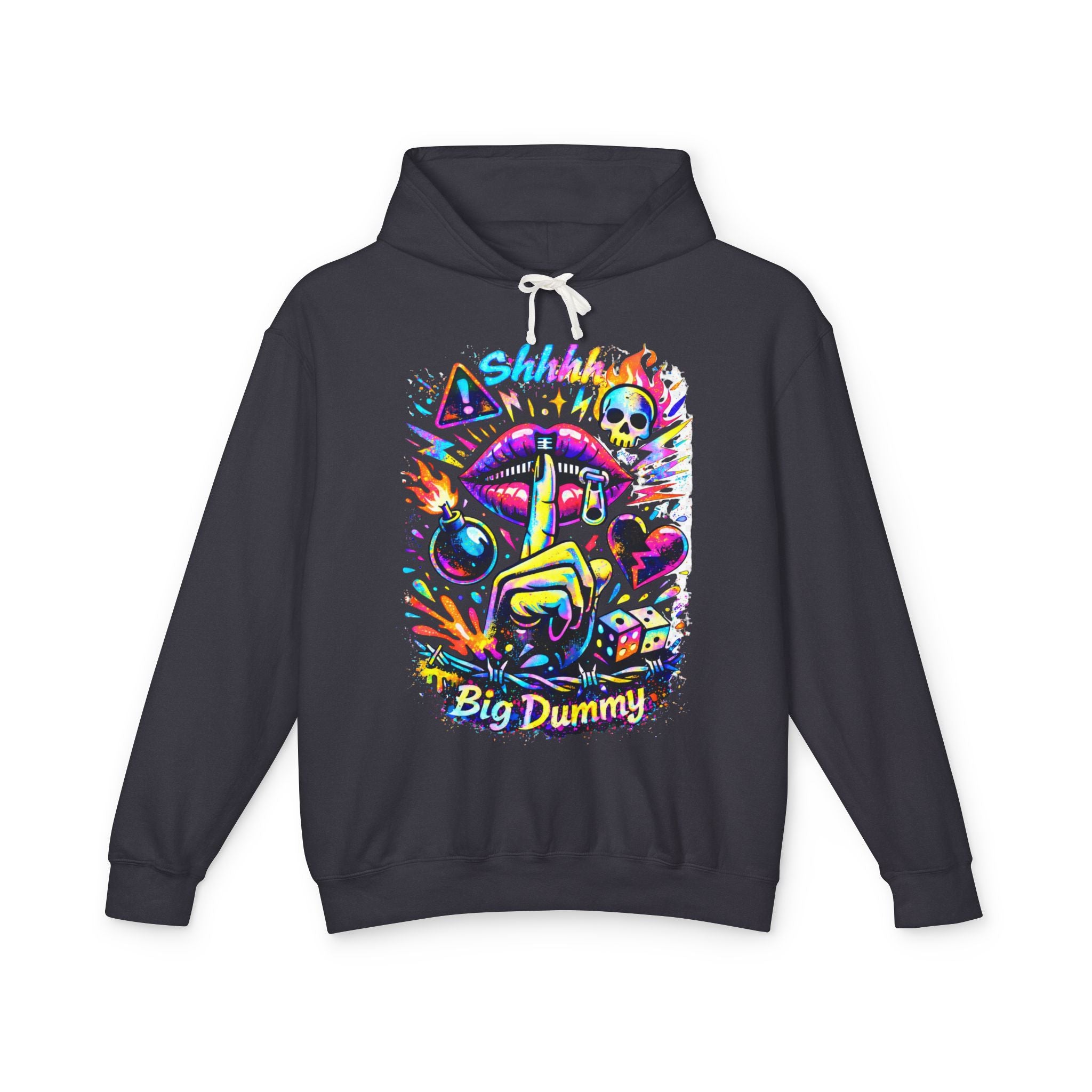 'Dummy' Color Splash Hoodie