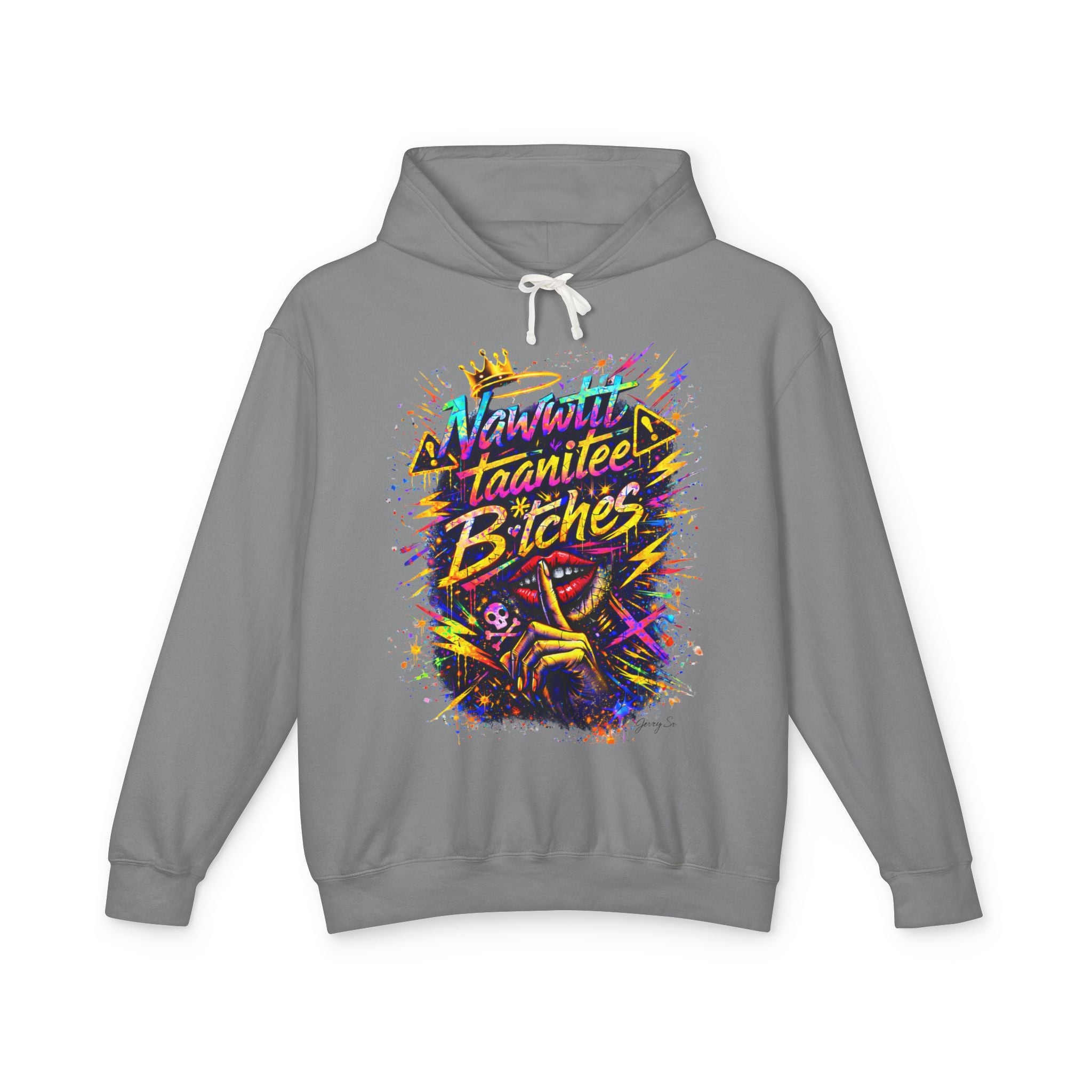 'Not Tonight' Color Splash Hoodie