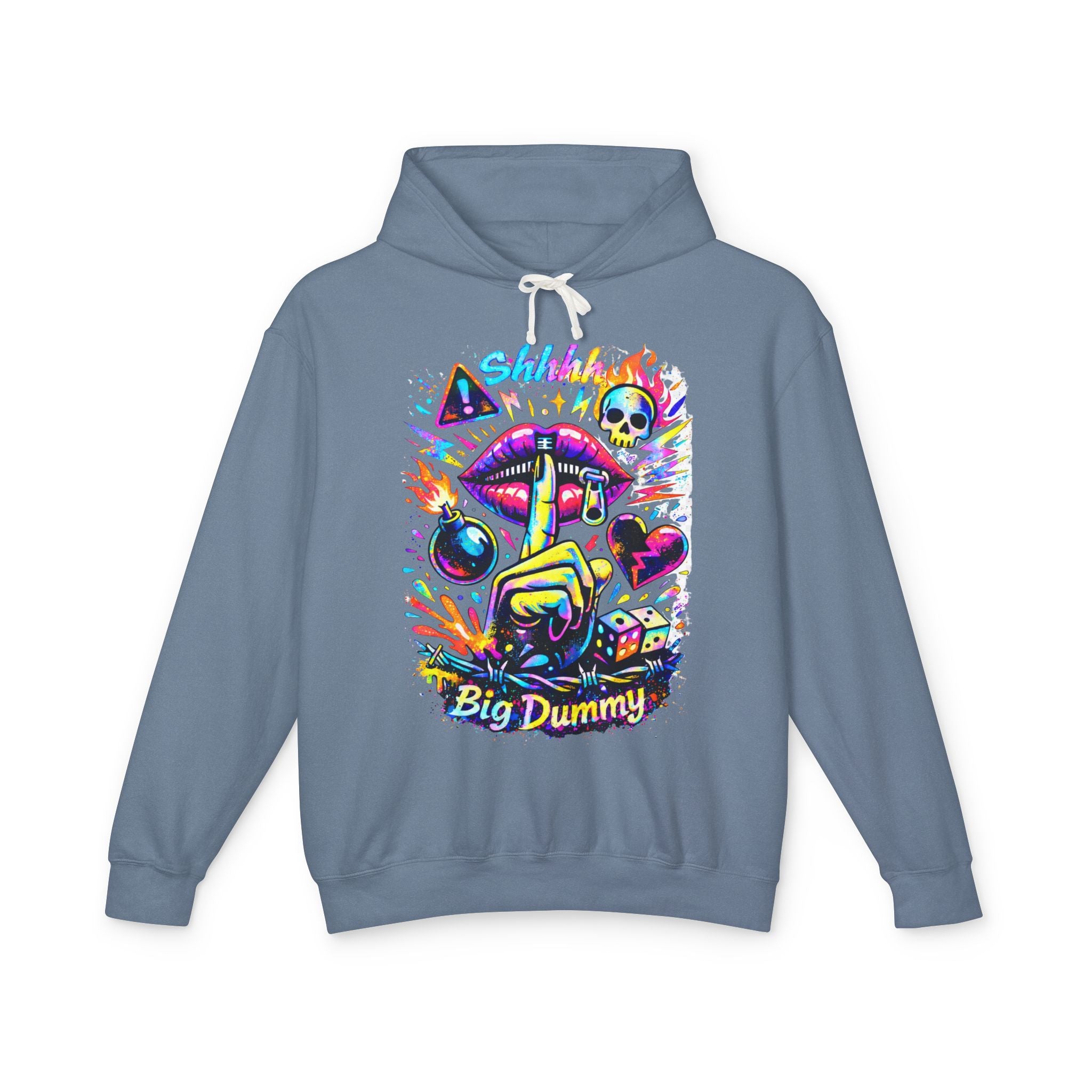 'Dummy' Color Splash Hoodie
