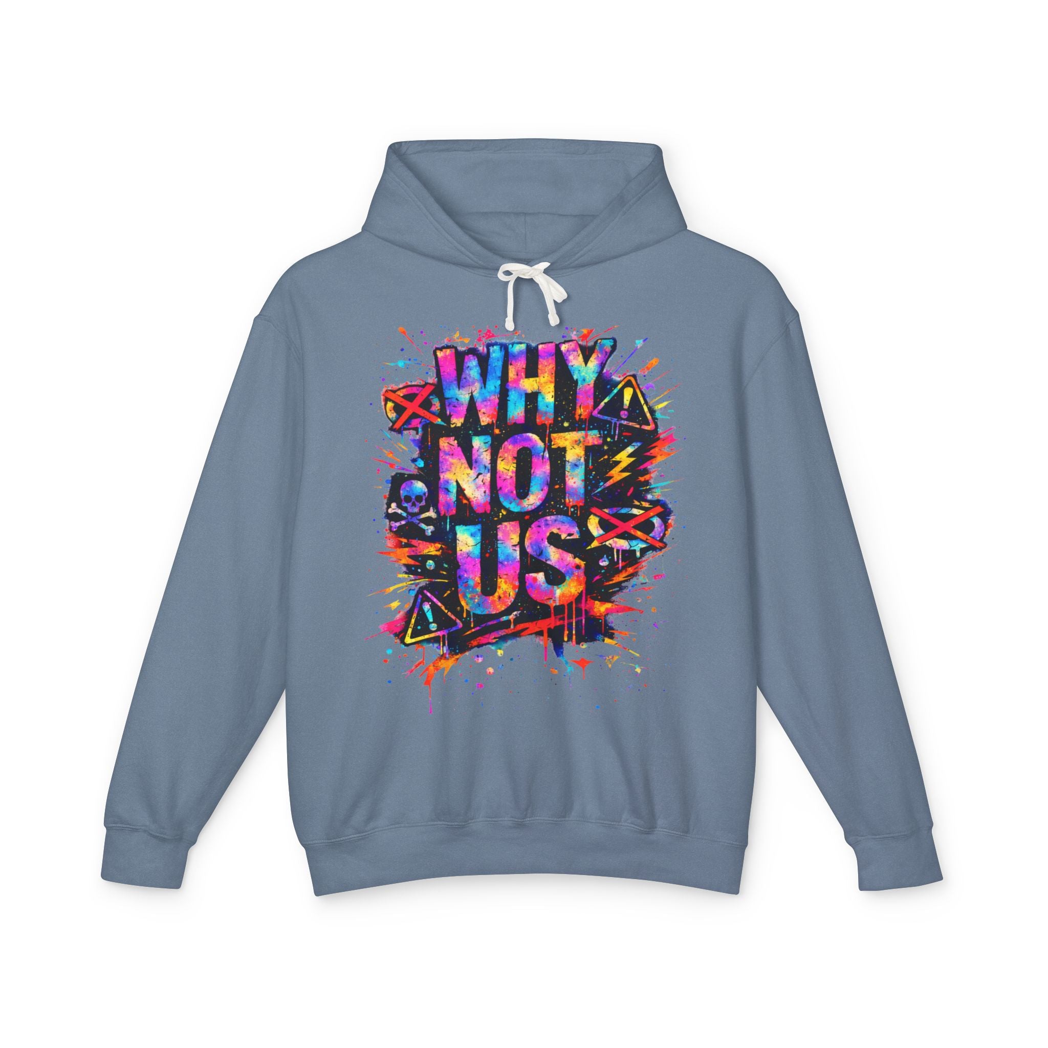 ‘Why Not Us’ Color Splash Hoodie