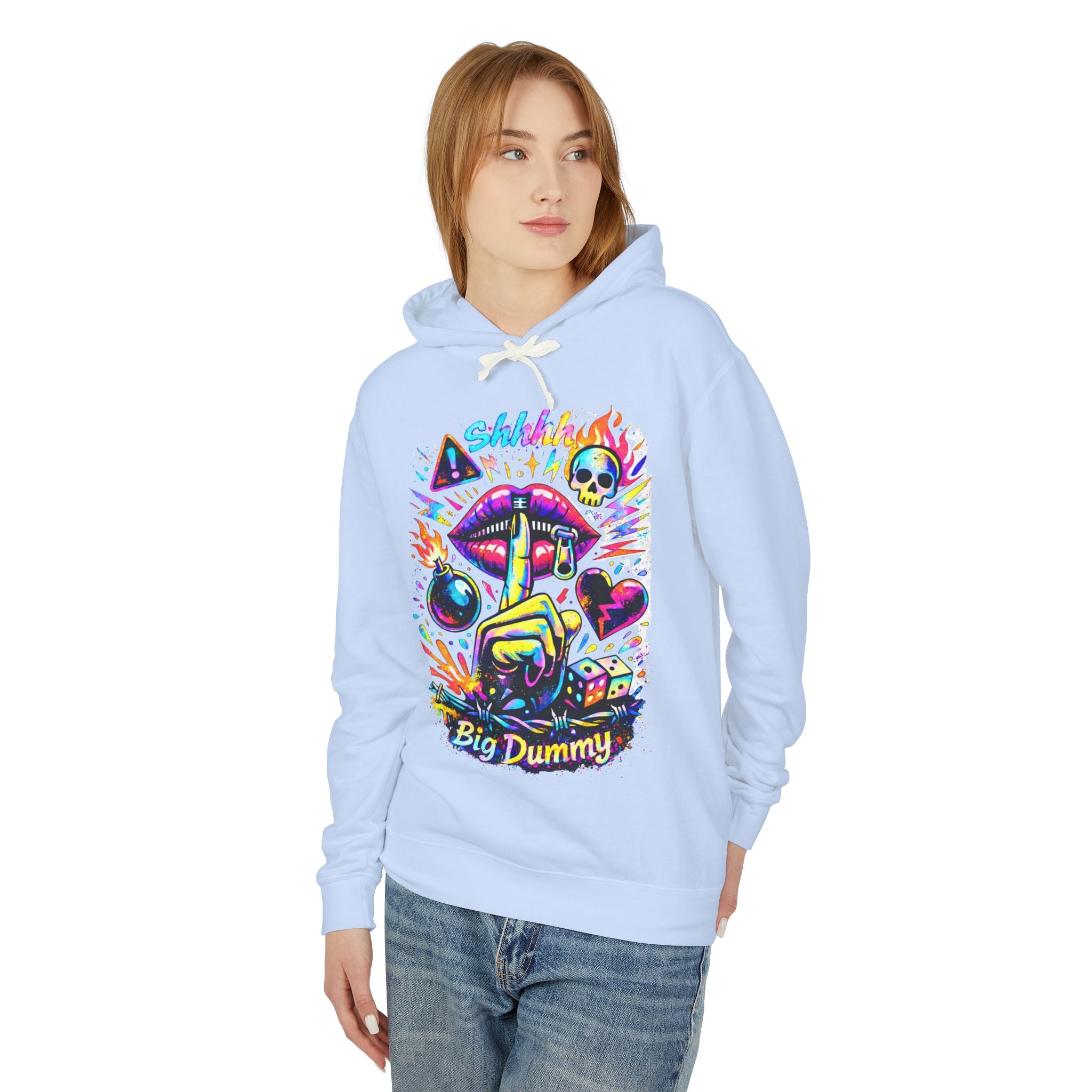 'Dummy' Color Splash Hoodie