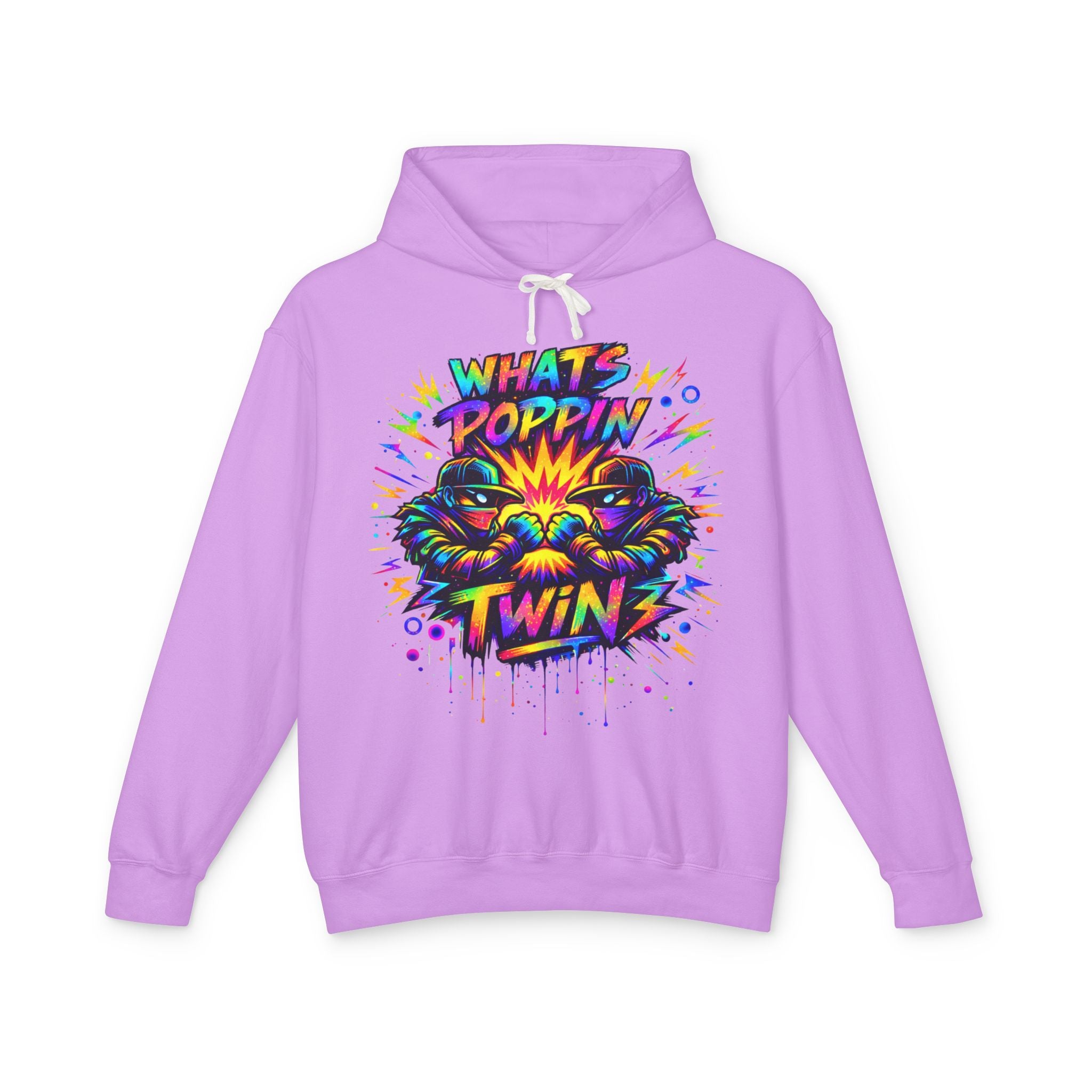 'Twin' Color Splash Hoodie