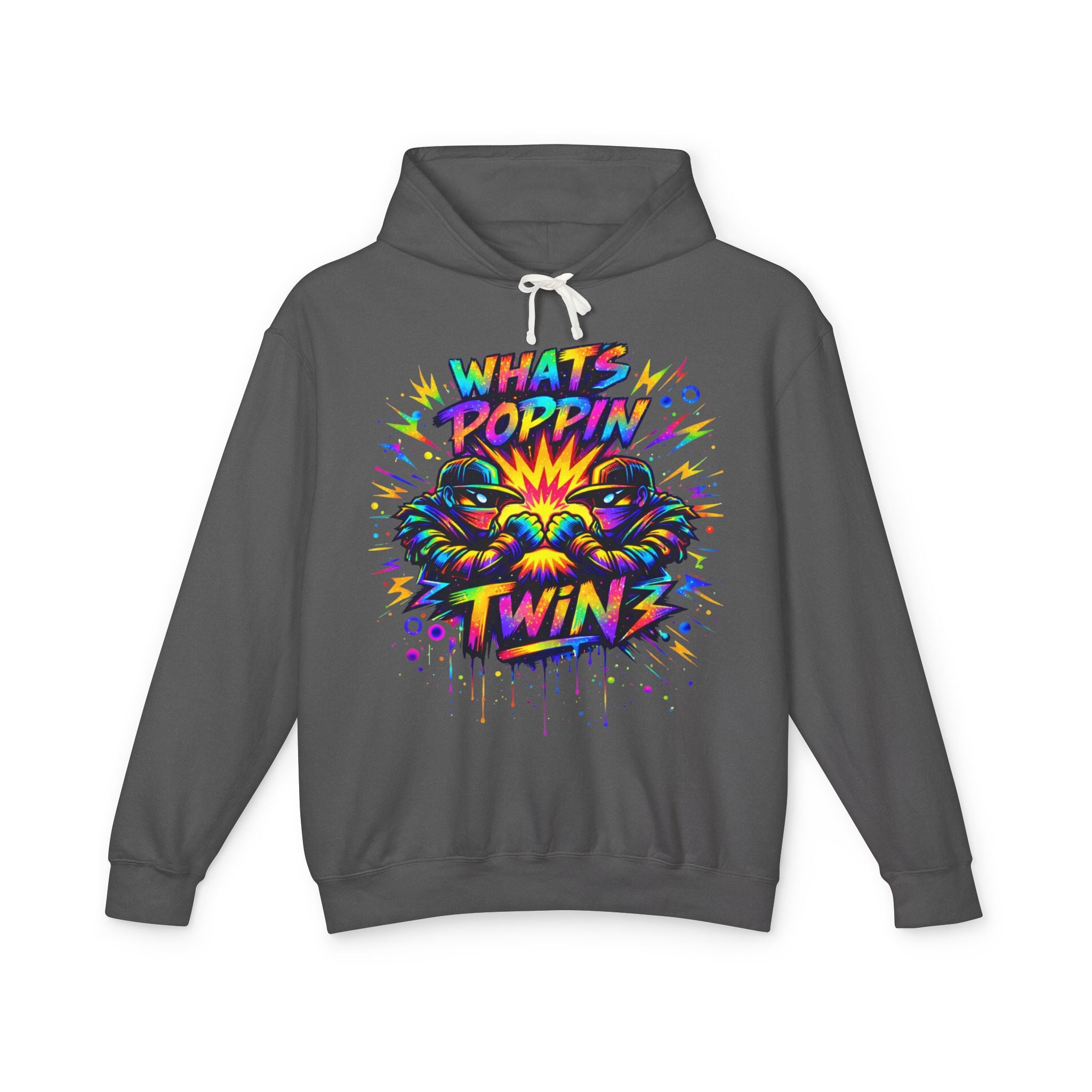 'Twin' Color Splash Hoodie