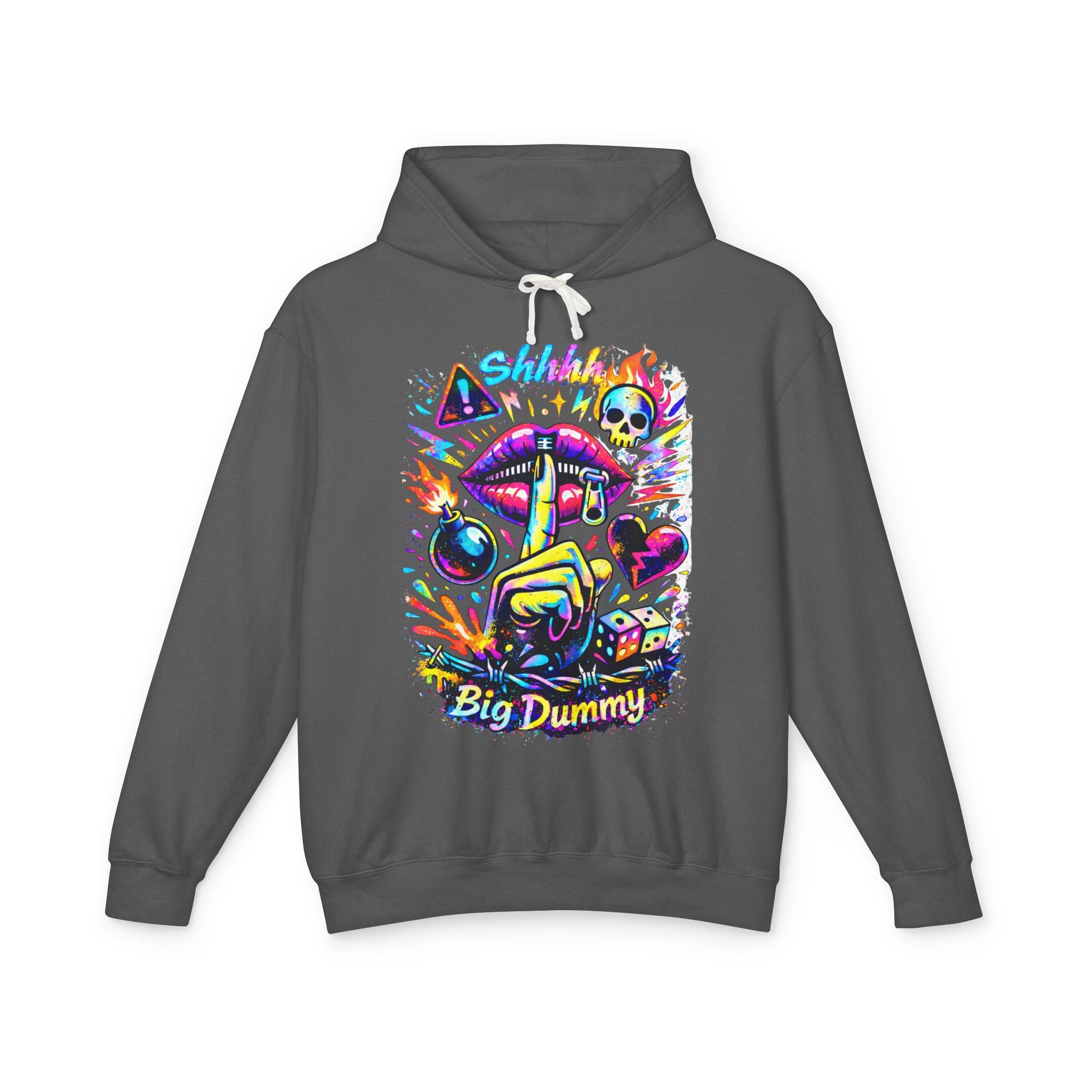 'Dummy' Color Splash Hoodie