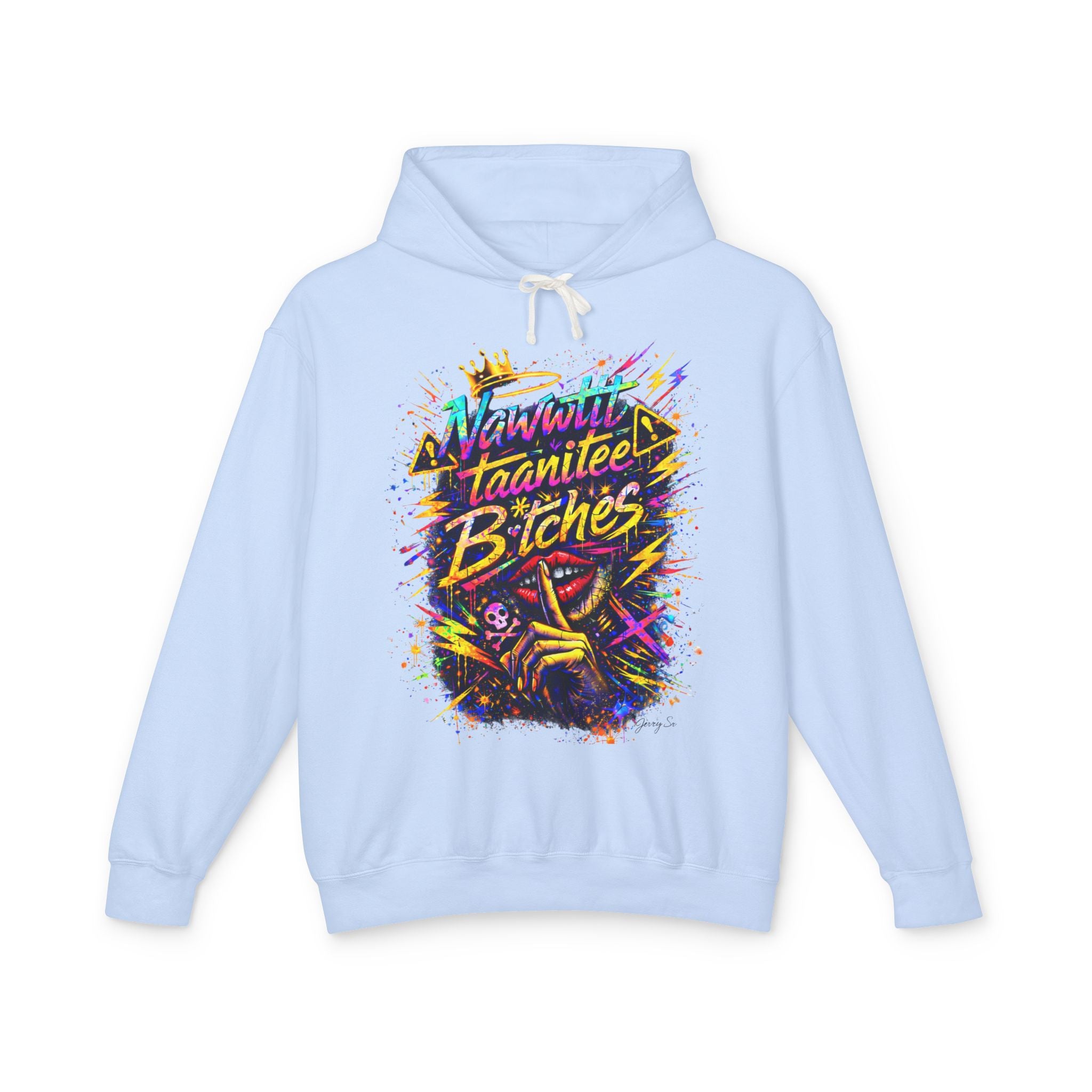 'Not Tonight' Color Splash Hoodie