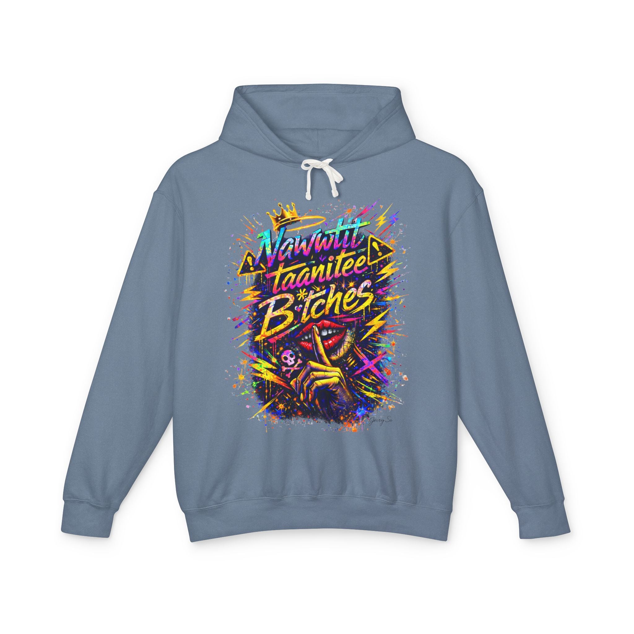 'Not Tonight' Color Splash Hoodie